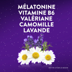 ZzzQuil Sommeil - Gommes arôme naturel fruits des bois - Complément alimentaire à base de valériane, camomille, lavande, vitamine B6 et de mélatonine - 30 gommes - Image 4