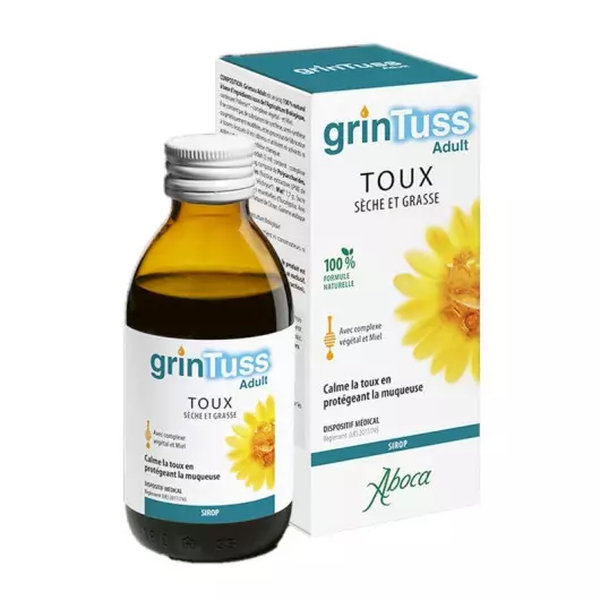 Sirop grintuss adulte composition, prix et effets secondaires