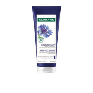 Klorane – Après-Shampoing Déjaunissant - Cheveux gris, blonds