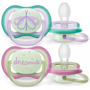 SCF376/17 Sucettes Nuit Ultra Air 0-6M mixte