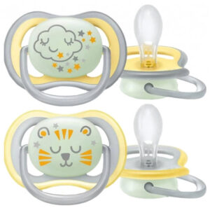 SCF376/01 sucettes Nuit 18M+ deco