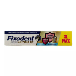 Fixodent Pro Ultimate Fraîcheur Créme Adhésive pour Prothèses Totales & Partielles  57ml
