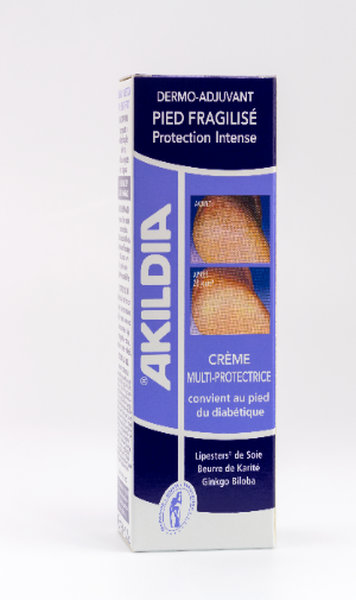 Crème Multi-Protectrice AKILDIA®, creme pieds diabetiques