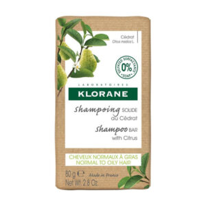 Klorane — Shampoing Solide au Cédrat — Cheveux normaux à gras