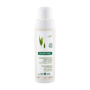 Klorane - Avoine - Shampoing sec en poudre extra-doux au lait d’Avoine - Sans gaz - Tous types de chev