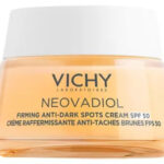 Crème raffermissante anti-taches brunes SPF50
