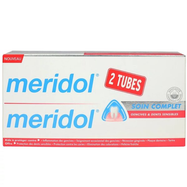 Dentifrice Soin Complet Gencives & Dents Sensibles Lot de 2 x 75 ml