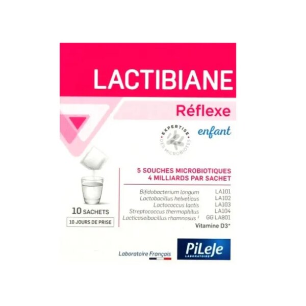 Pileje Lactibiane Réflexe Enfant - 10 sachets