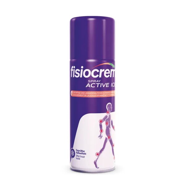 Fisiocrem Active Ice Spray cryothérapie effet froid immédiat - 150ml
