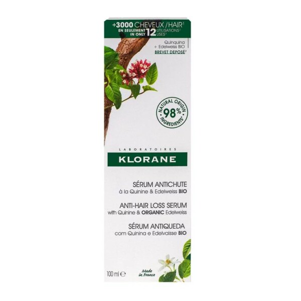 KLORANE Sérum antichute Quinine et Edelweiss 100ml