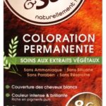 Color & Soin Coloration Permanente - Coloration : Blond Clair Doré : 8G