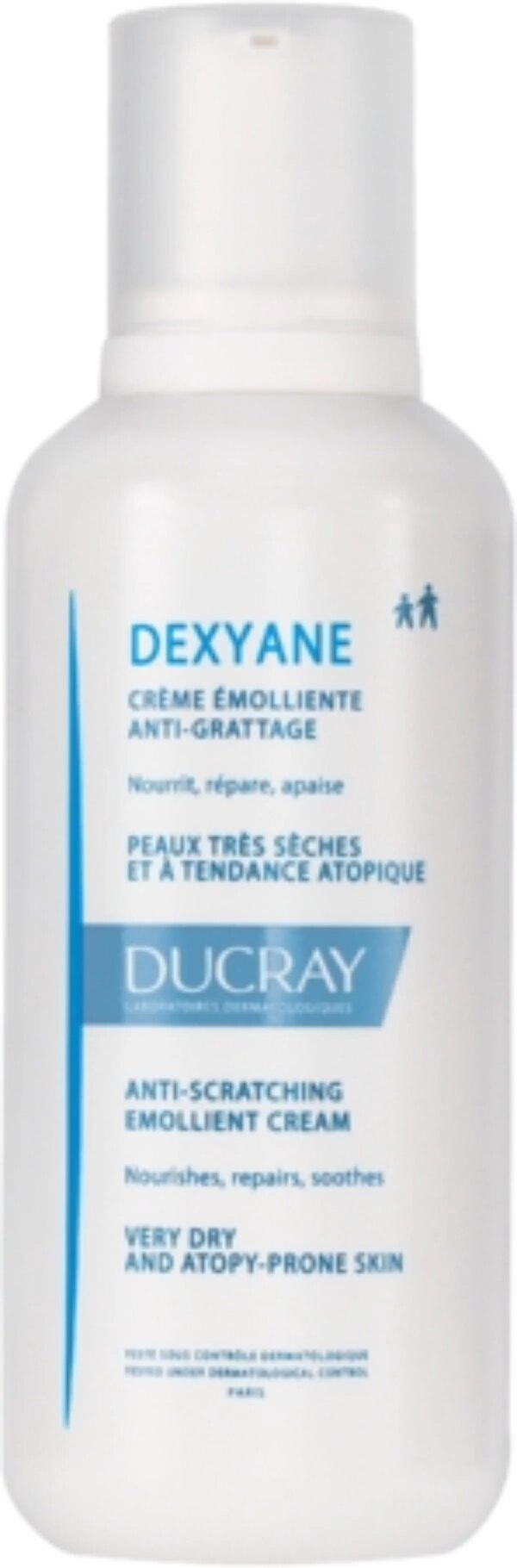 DEXYANE Crème Emolliente Anti Grattage 400ml Visage et Corps - Peaux Sèches, à Tendance Atopique