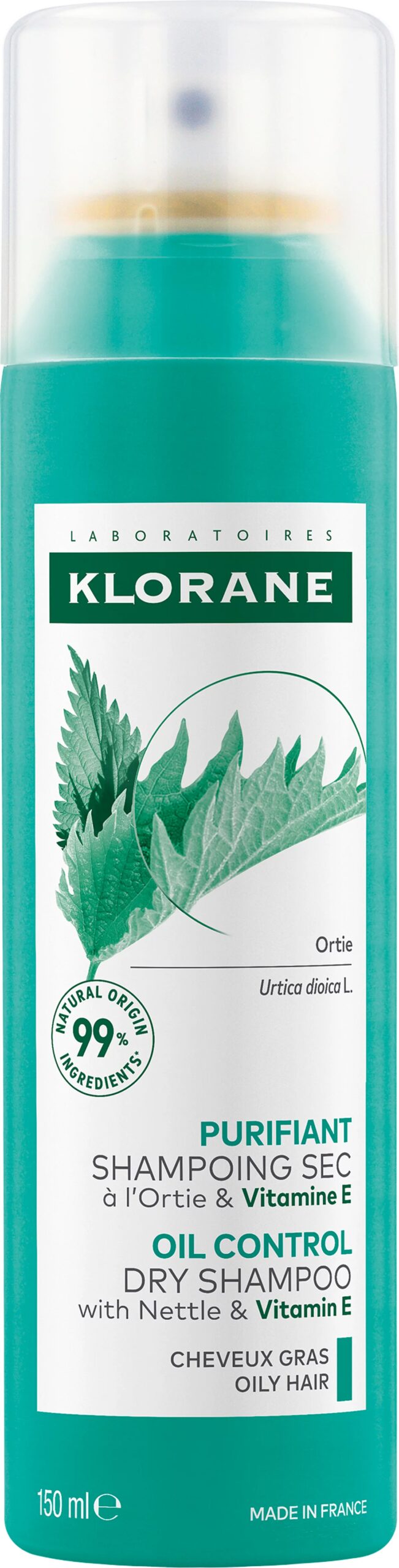 Shampoing sec à l'Ortie & Vitamine E