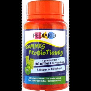 Pediakid Gommes probiotiques - 60 gommes