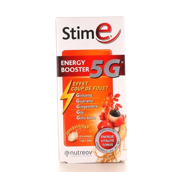 Booster 5G 20 comprimés effervescents Stim e Nutreov