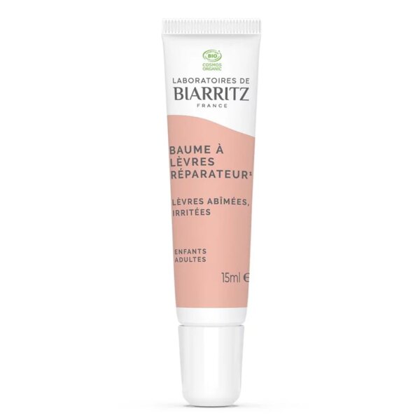 Baume à Lèvres Bio 15ml Soins Réparateurs Répare, apaise et protège