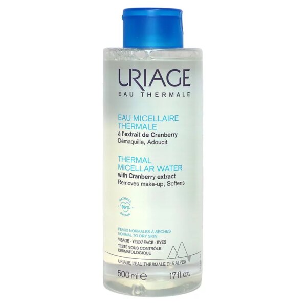 Eau micellaire thermale peau normale sèche 500ml