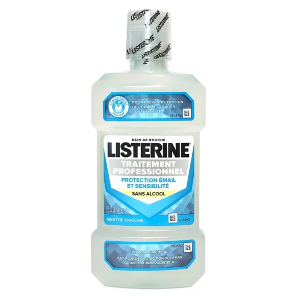 Traitement professionnel sensibilité bain bouche menthe fraîche 500ml
