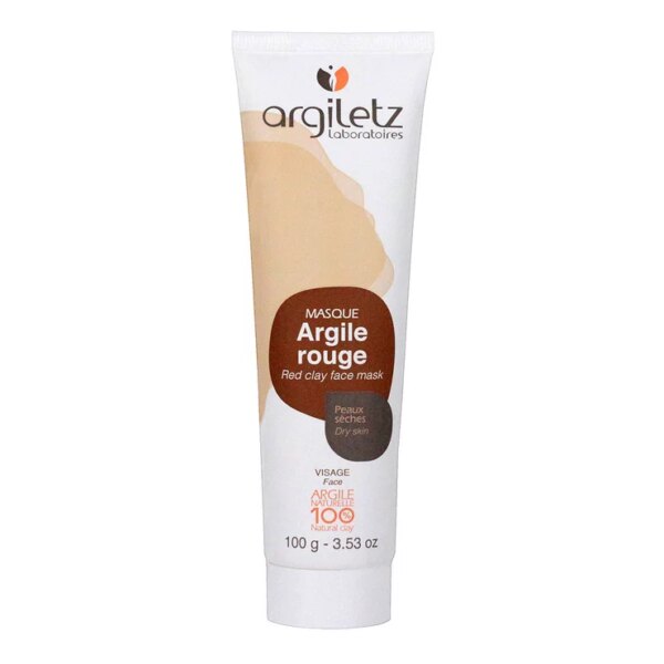 Masque Argile Rouge 100g Argiletz | Peaux Sensibles
