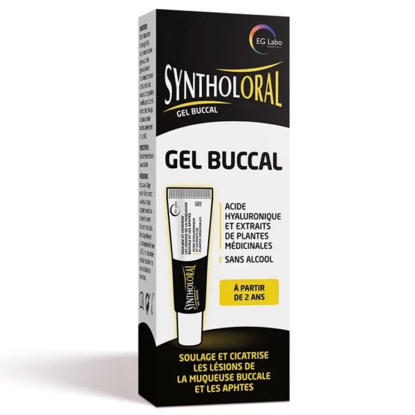 Syntholoral gel buccal acide hyaluronique 10ml