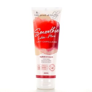 Smoothie Litchi-Mûre Lait Capillaire