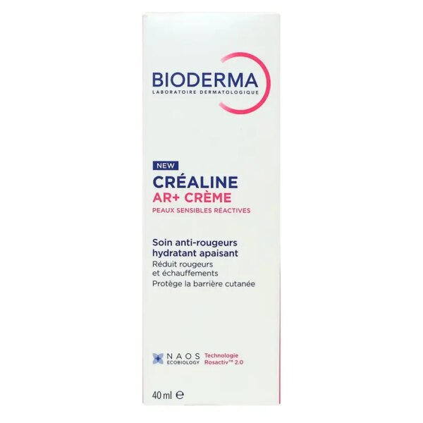 Bioderma Créaline AR+ Crème Soin Anti-Rougeurs 40 ml