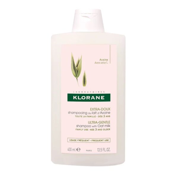 Klorane Shampooing extra doux protecteur au lait d'avoine 400ml