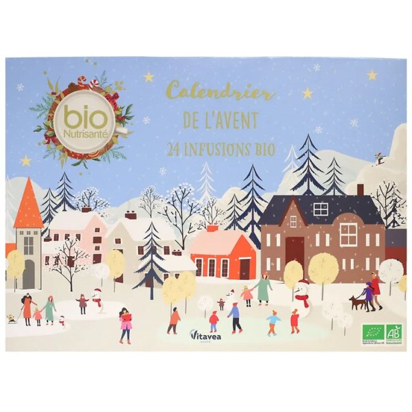 Calendrier de l'Avent infusions BIO 2025
