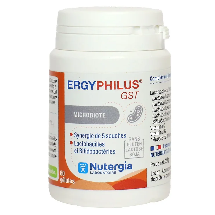 ergyphilus, ergyphilus gst, probiotique ergyphilus