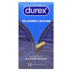 Classic Jeans 12 préservatifs lubrifiés confort et confiance