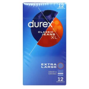Classic Jeans XL confort et confiance 12 préservatifs