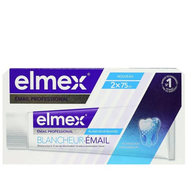 Blancheur Email dentifrice 2x75ml