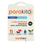 2 recharges bracelet anti-moustiques