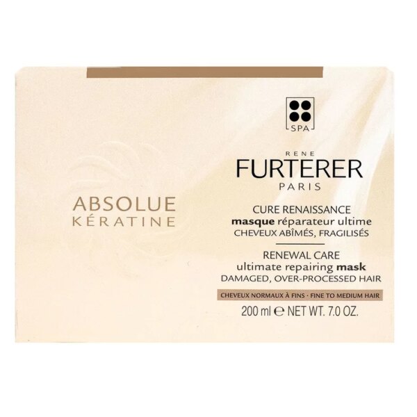 Furterer Absolue Kératine Masque réparateur ultime cheveux normaux à fins - 200ml
