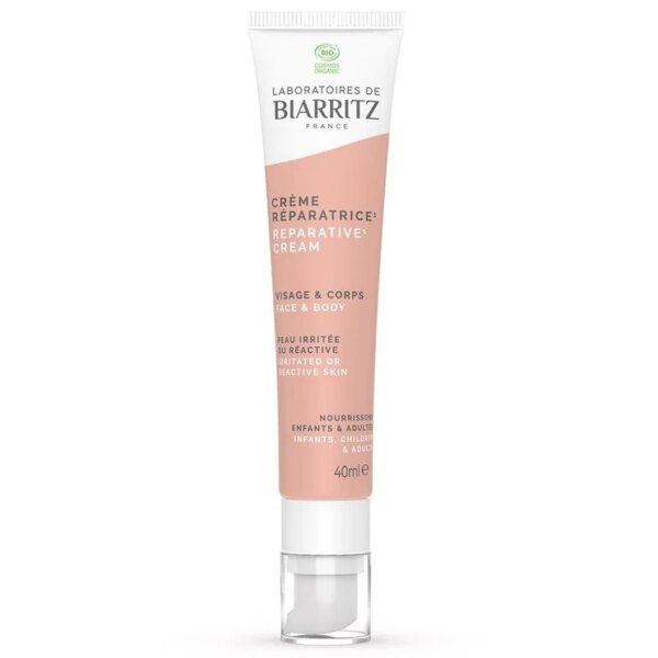 Crème Réparatrice Bio 40ml Soins Réparateurs Peaux irritées ou réactives