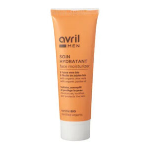 Soin hydratant pour homme certifié bio