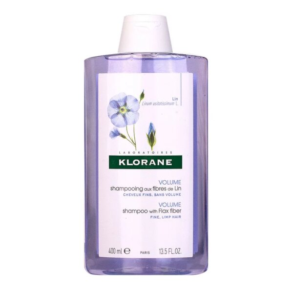 Shampooing Volume Cheveux fins 400ml Lin Bio Klorane