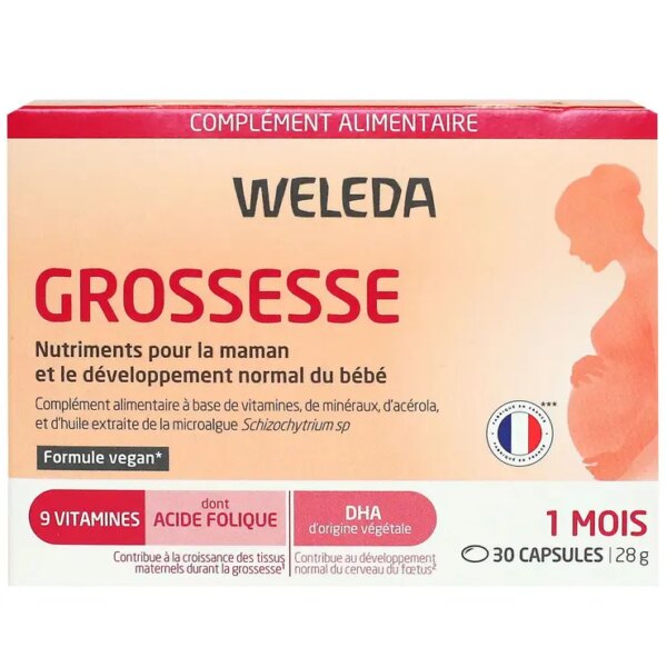 Weleda - Complément Alimentaire Grossesse - 30 capsules