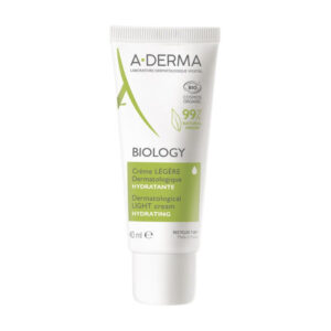 A-DERMA — BIOLOGY CRÈME LÉGÈRE DERMATOLOGIQUE HYDRATANTE — Crème visage hydratante légère — BIOLOGY