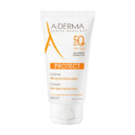 A-Derma - Protect - Crème solaire visage très haute protection SPF50+ sans parfum peaux fragiles