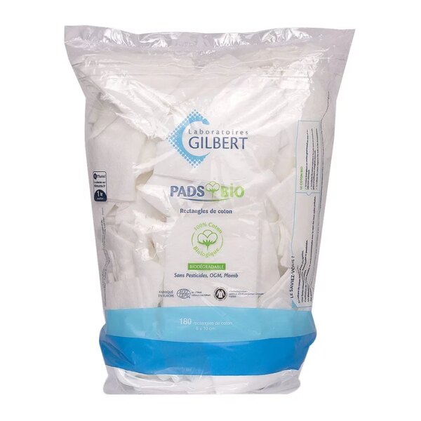 Coton Pads Bio rectangle 180