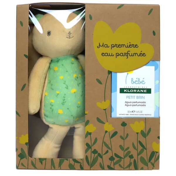 Klorane Coffret Bébé Eau Parfumée Petit Brin 50ml + Peluche