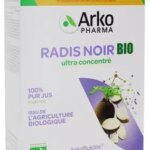 Arkofluides Radis Noir Bio 30 Ampoules | Drainage Hépatique