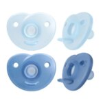 Avent Soothie Sucette anatomique bébé 0-6 mois Bleu