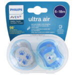 Avent Ultra Air 2 Sucettes Orthodontiques 6-18 Mois
