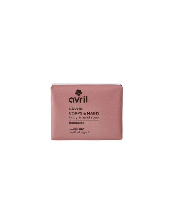 Savon Corps & Mains Framboise Bio 100g