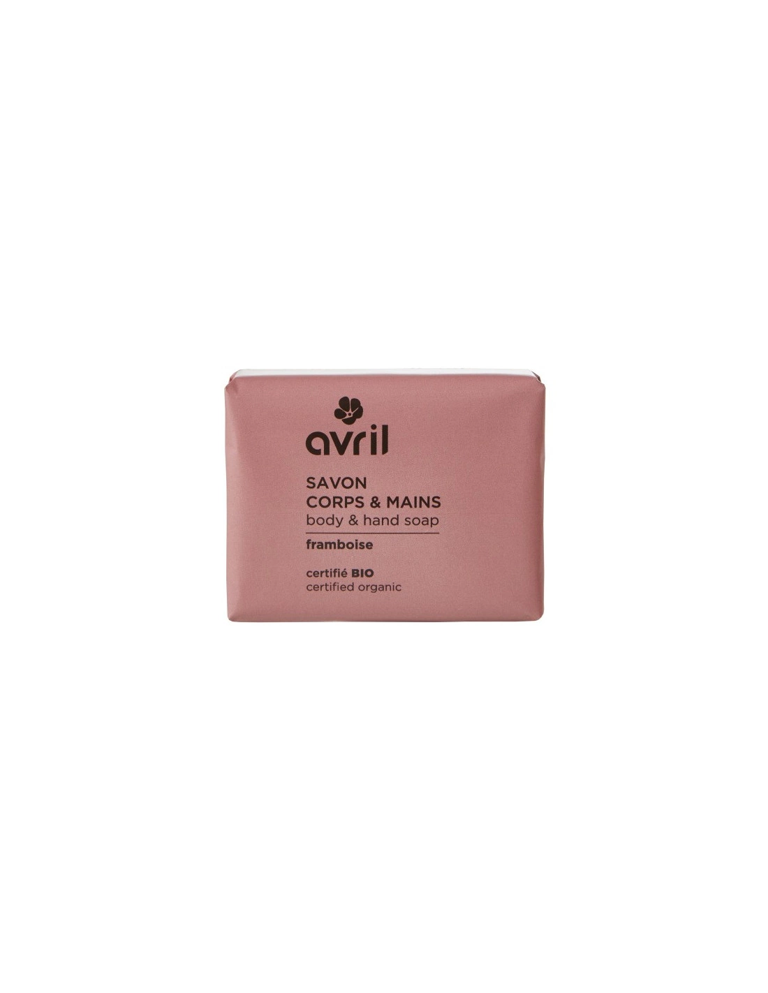 Savon Corps & Mains Framboise Bio 100g