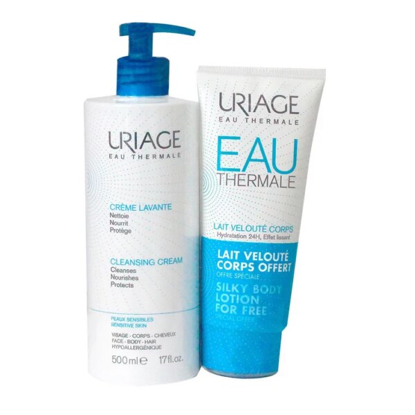 Crème lavante 500ml & lait 200ml offert