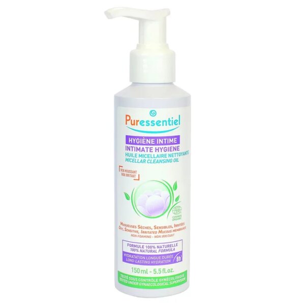 Hygiène intime huile micellaire nettoyante 150ml