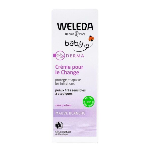 Weleda - Derma Crème pour Change à la Mauve Blanche - 50ml